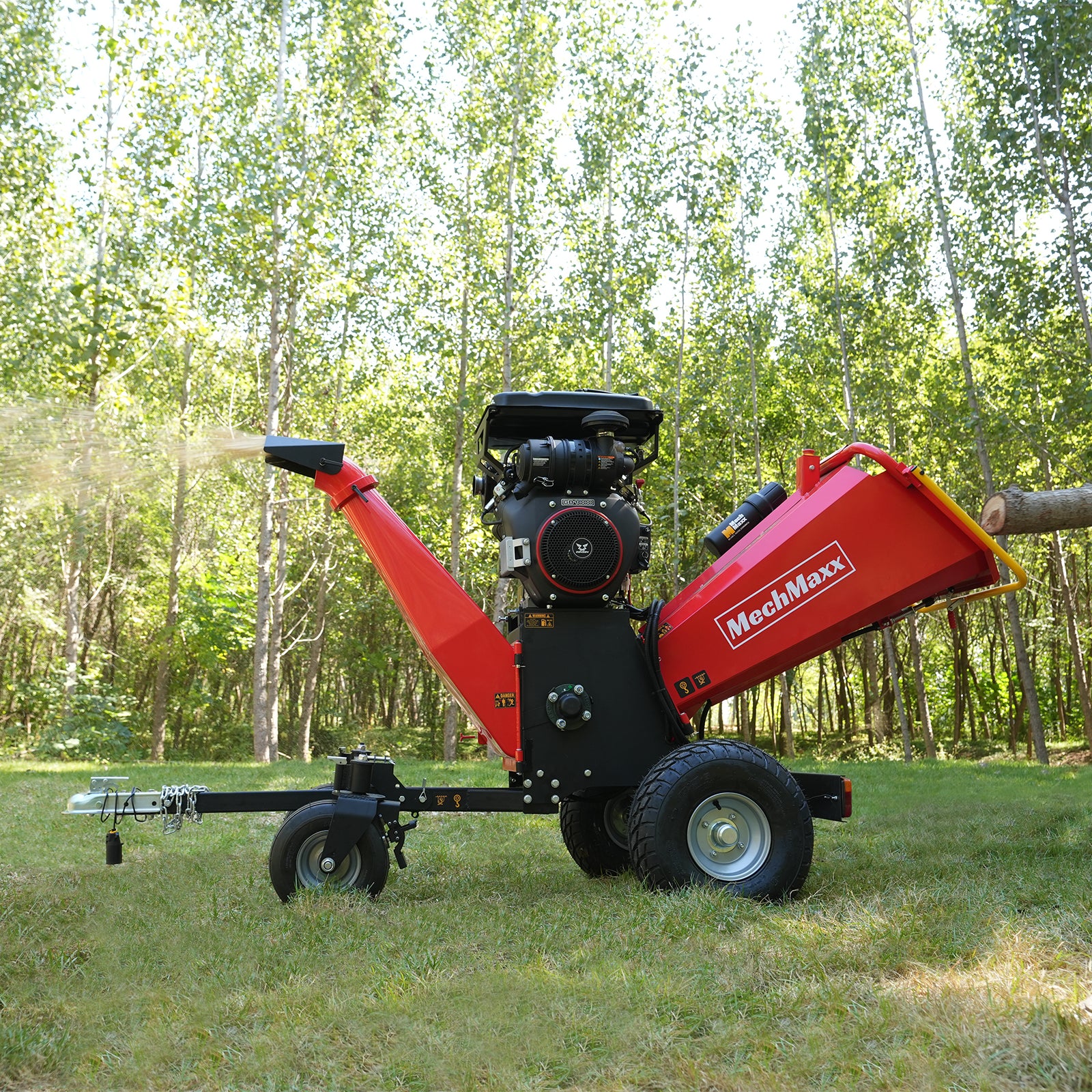 MechMaxx B200HONDA wood chipper — photo 9