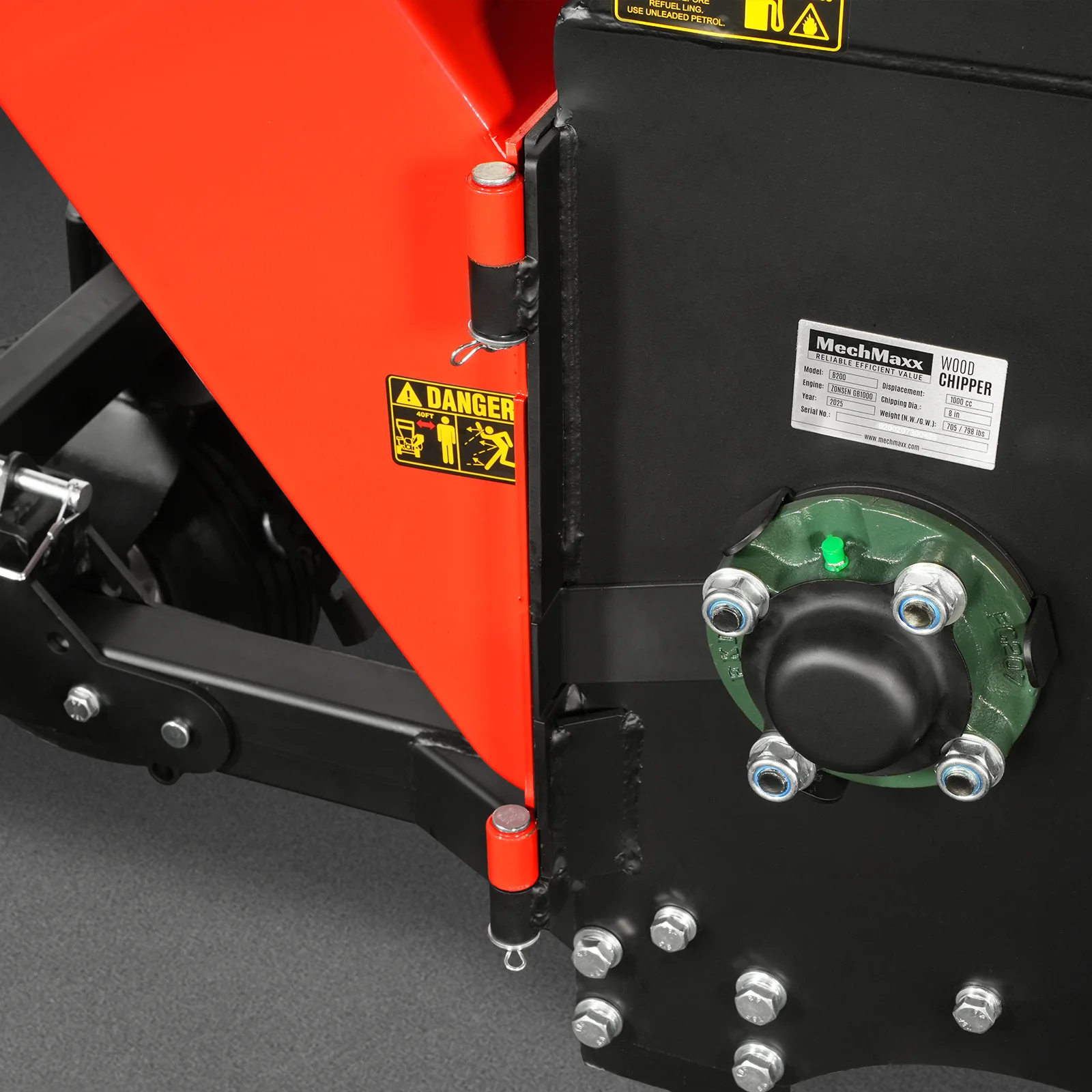 MechMaxx B200ZONSEN wood chipper — photo 29