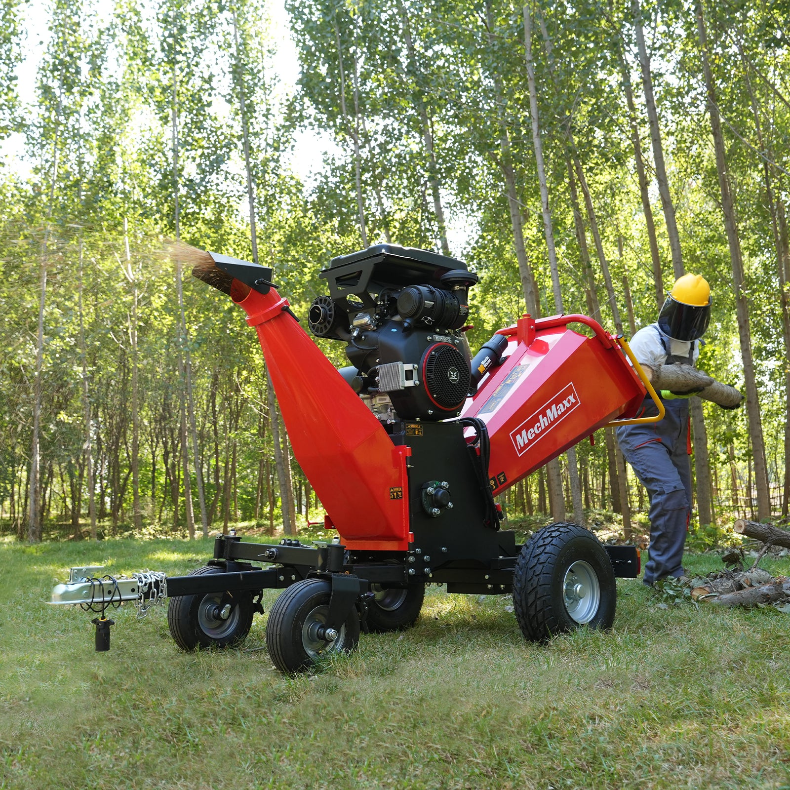 MechMaxx B200ZONSEN wood chipper — photo 8
