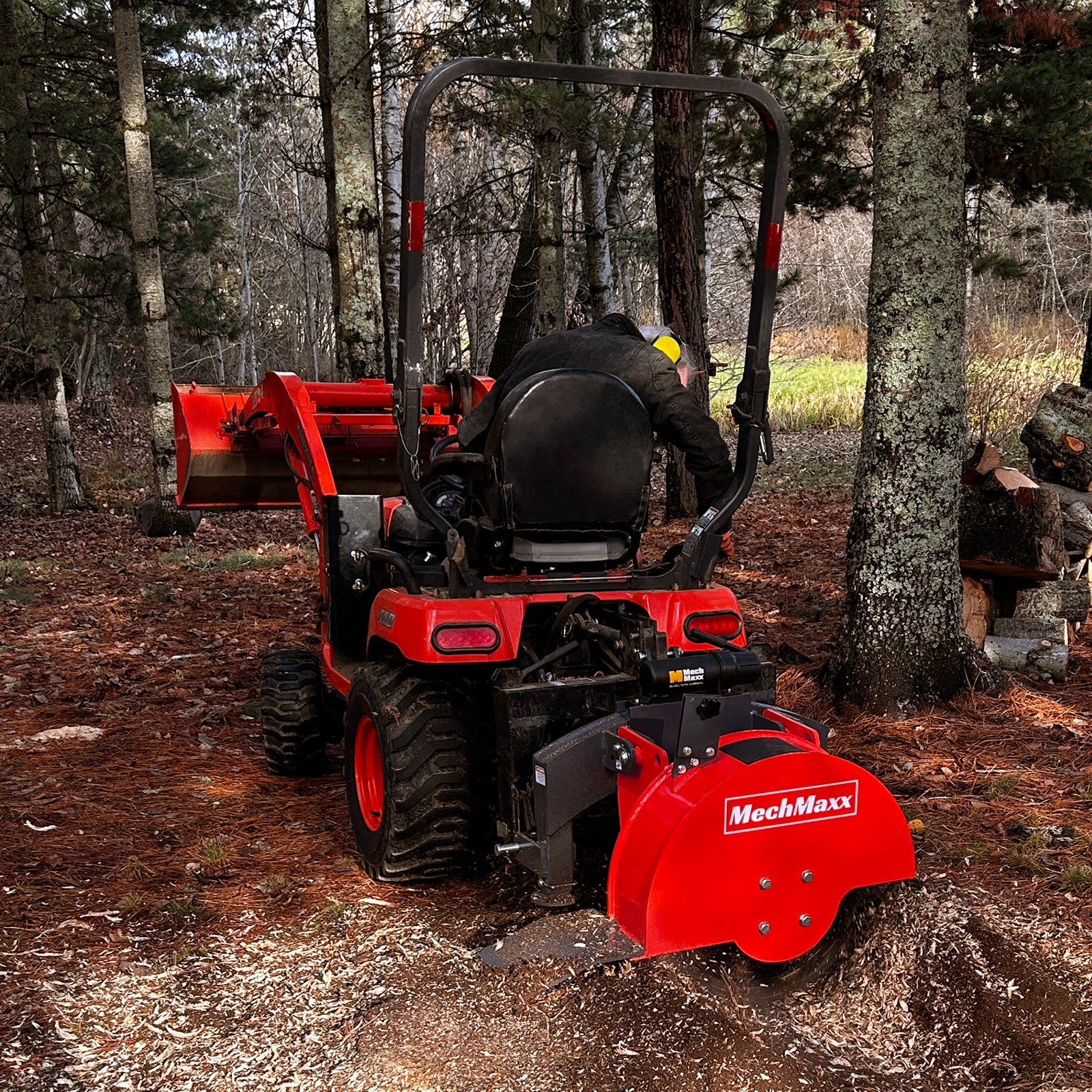 MechMaxx SG24 stump grinder — Orange — photo 26