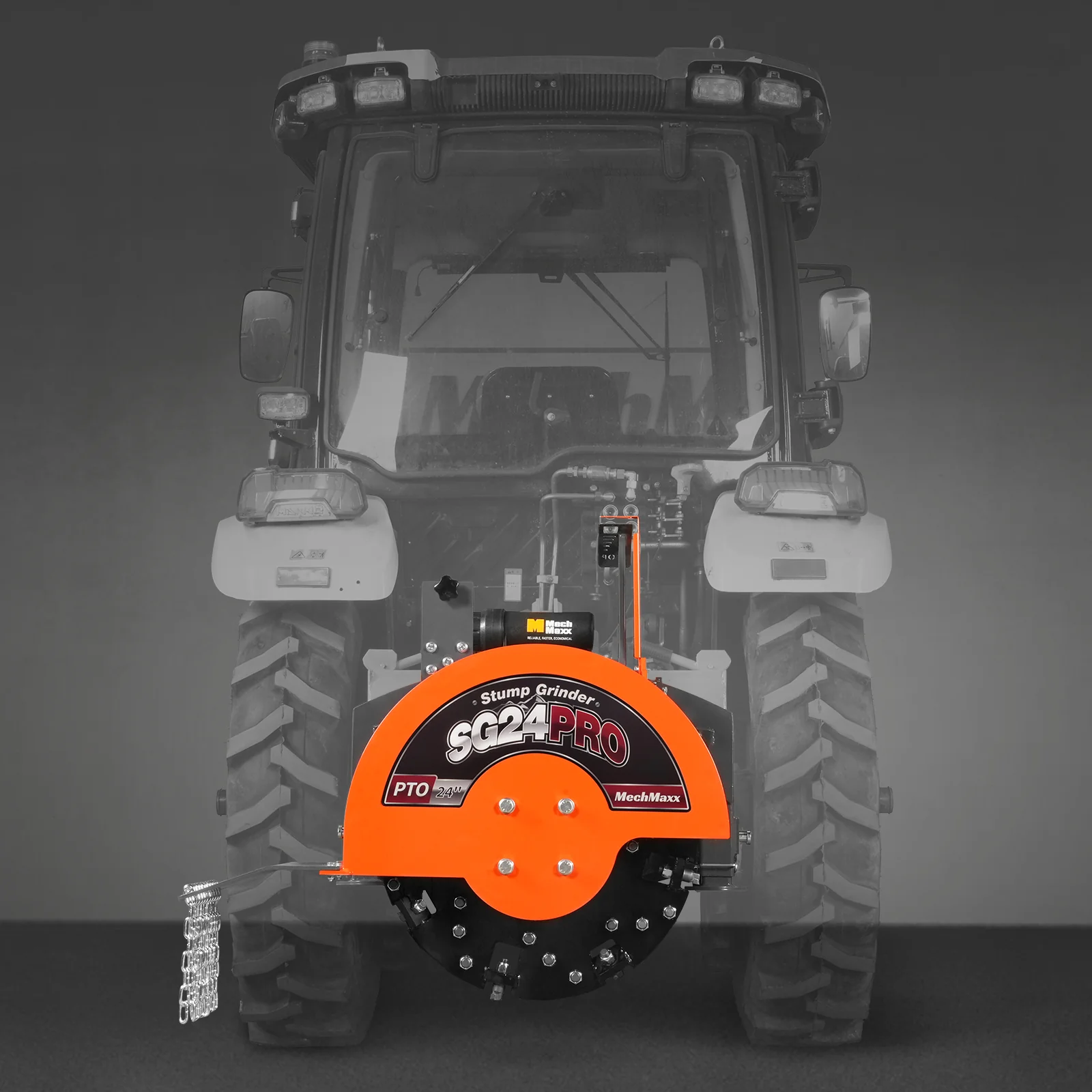 MechMaxx SG24 stump grinder — Orange — photo 10