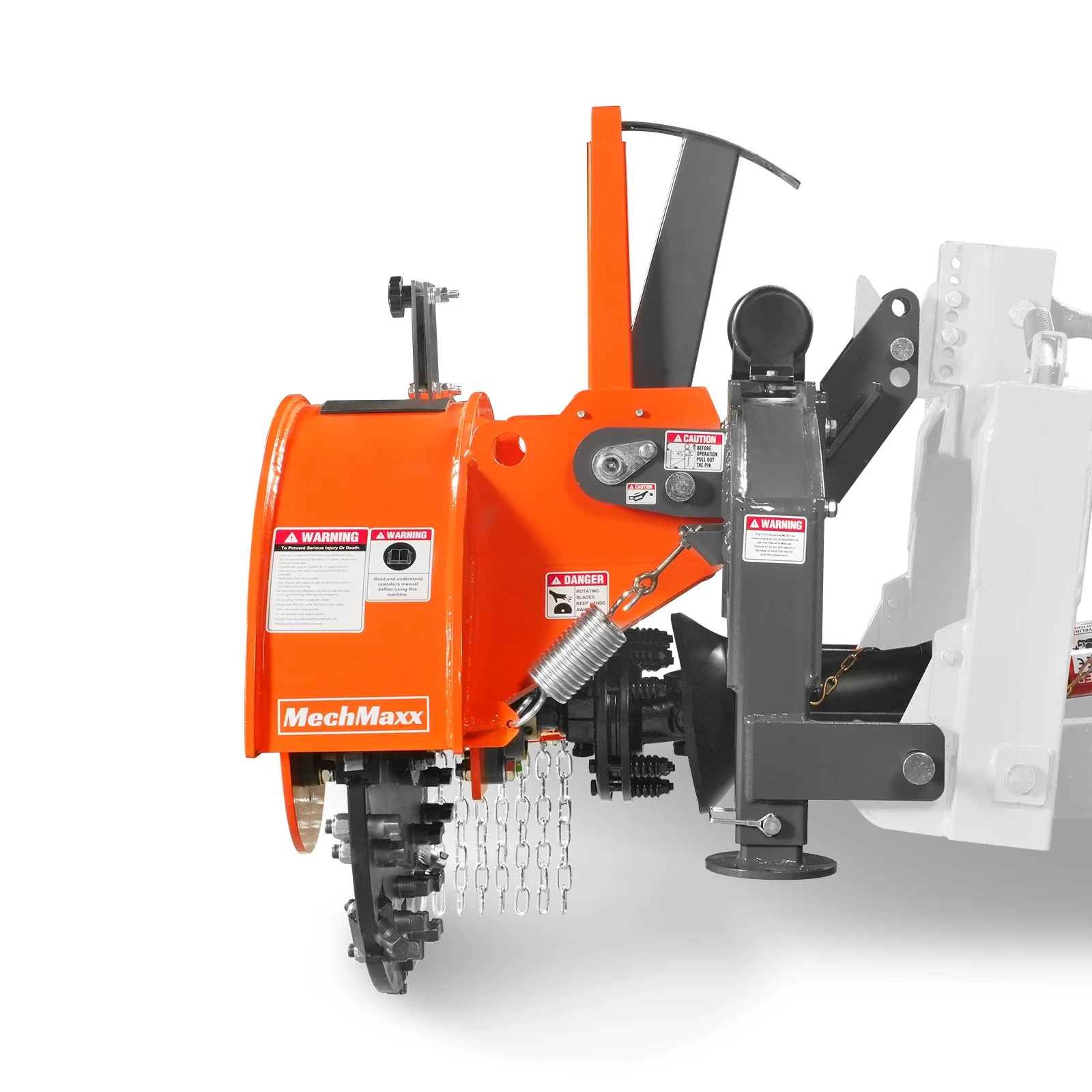 MechMaxx SG24 stump grinder — Orange — photo 11