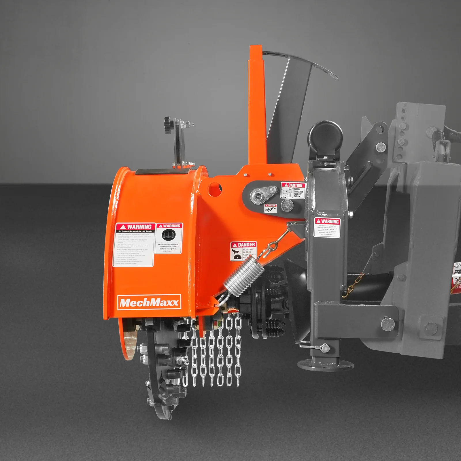 MechMaxx SG24 stump grinder — Orange — photo 12