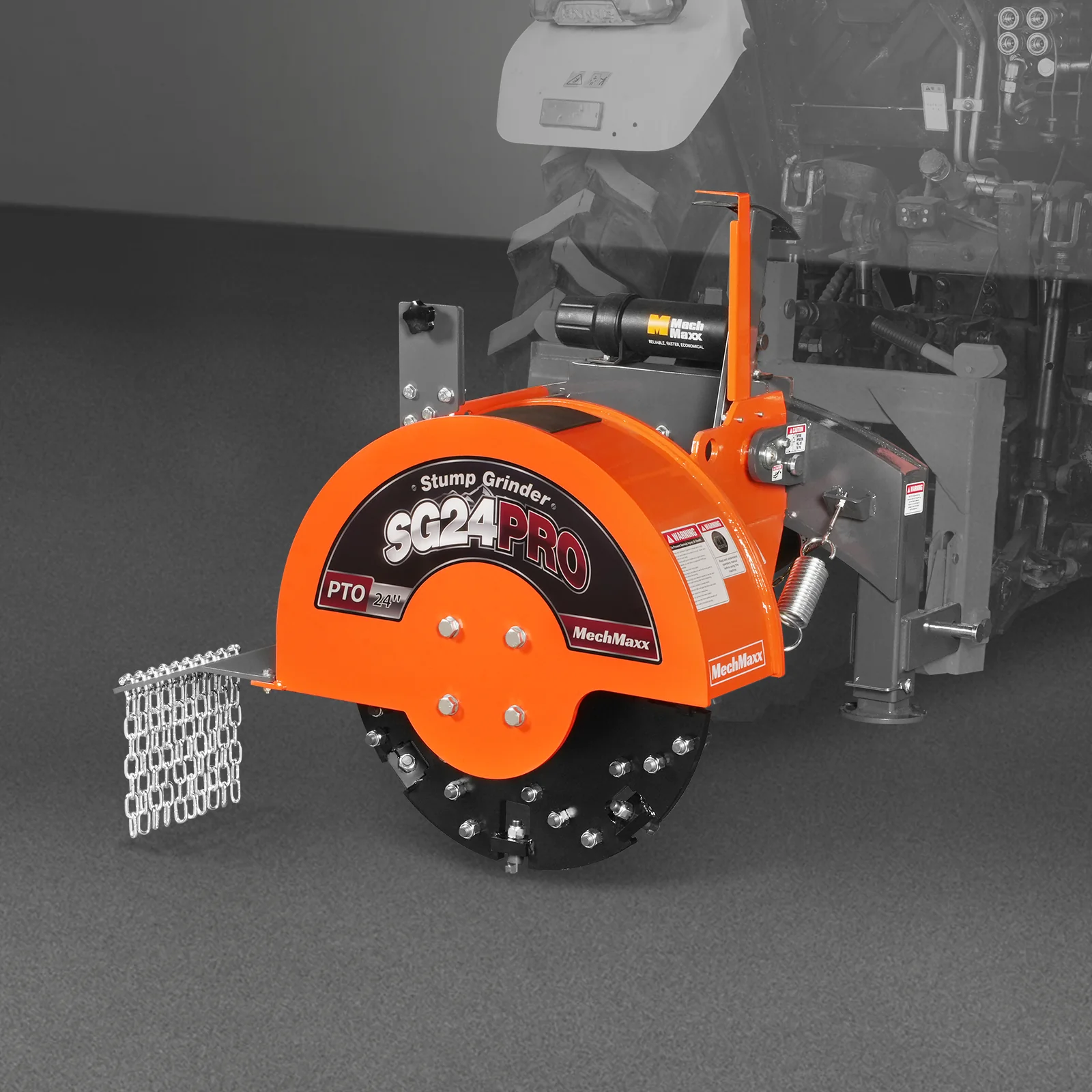 MechMaxx SG24 stump grinder — Orange — photo 14