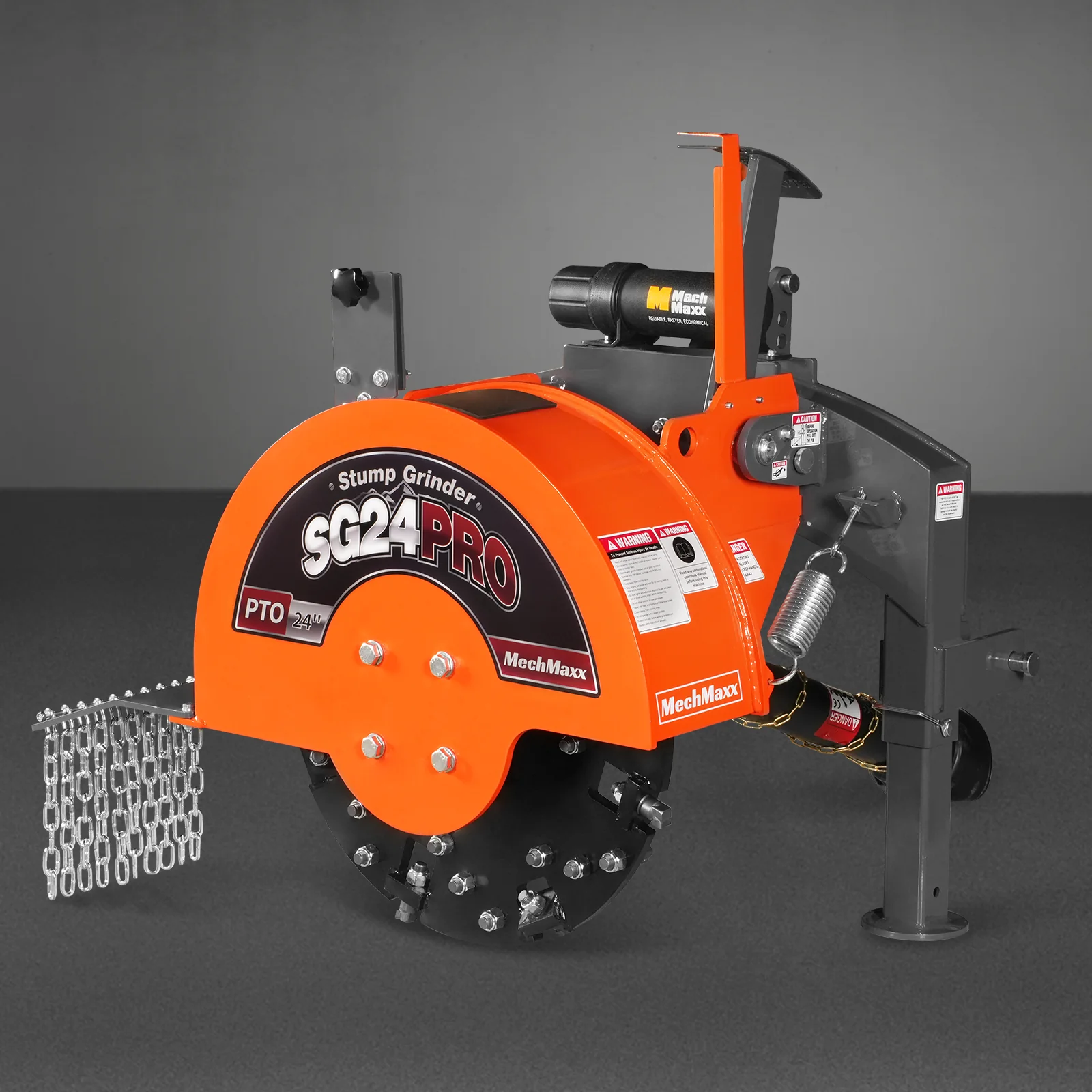 MechMaxx SG24 stump grinder — Orange — photo 15