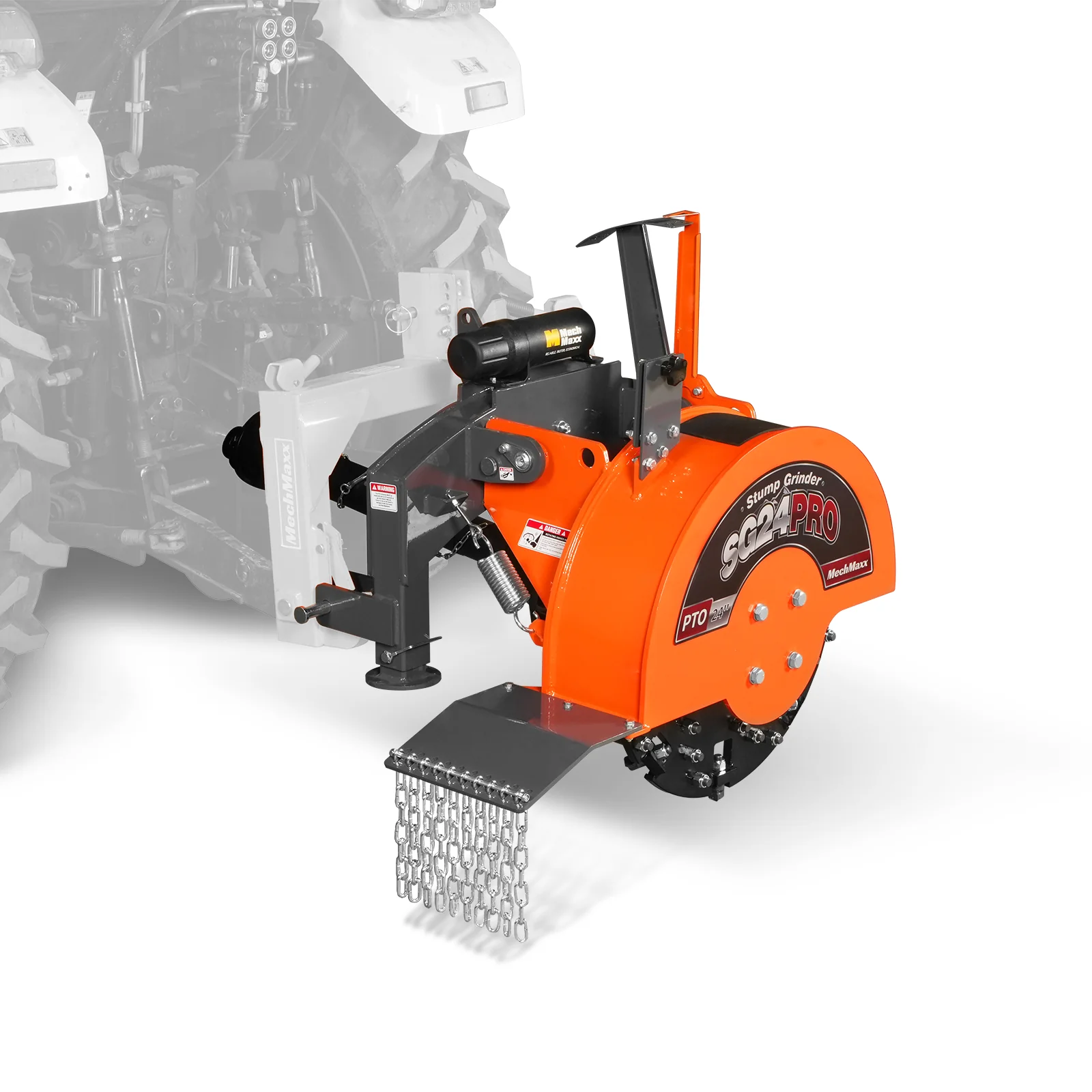 MechMaxx SG24 stump grinder — Orange — photo 2