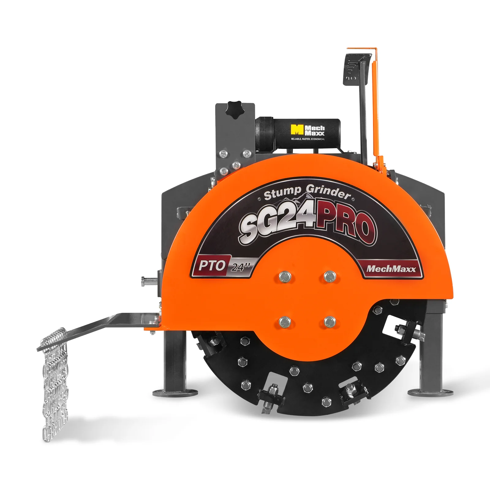 MechMaxx SG24 stump grinder — Orange — photo 20