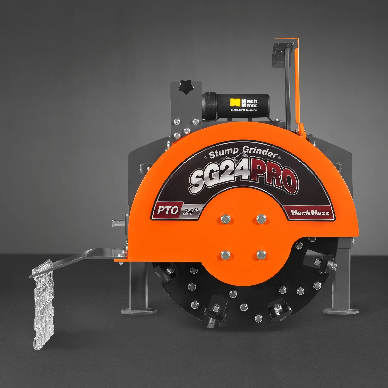 MechMaxx SG24 stump grinder — Orange — photo 21