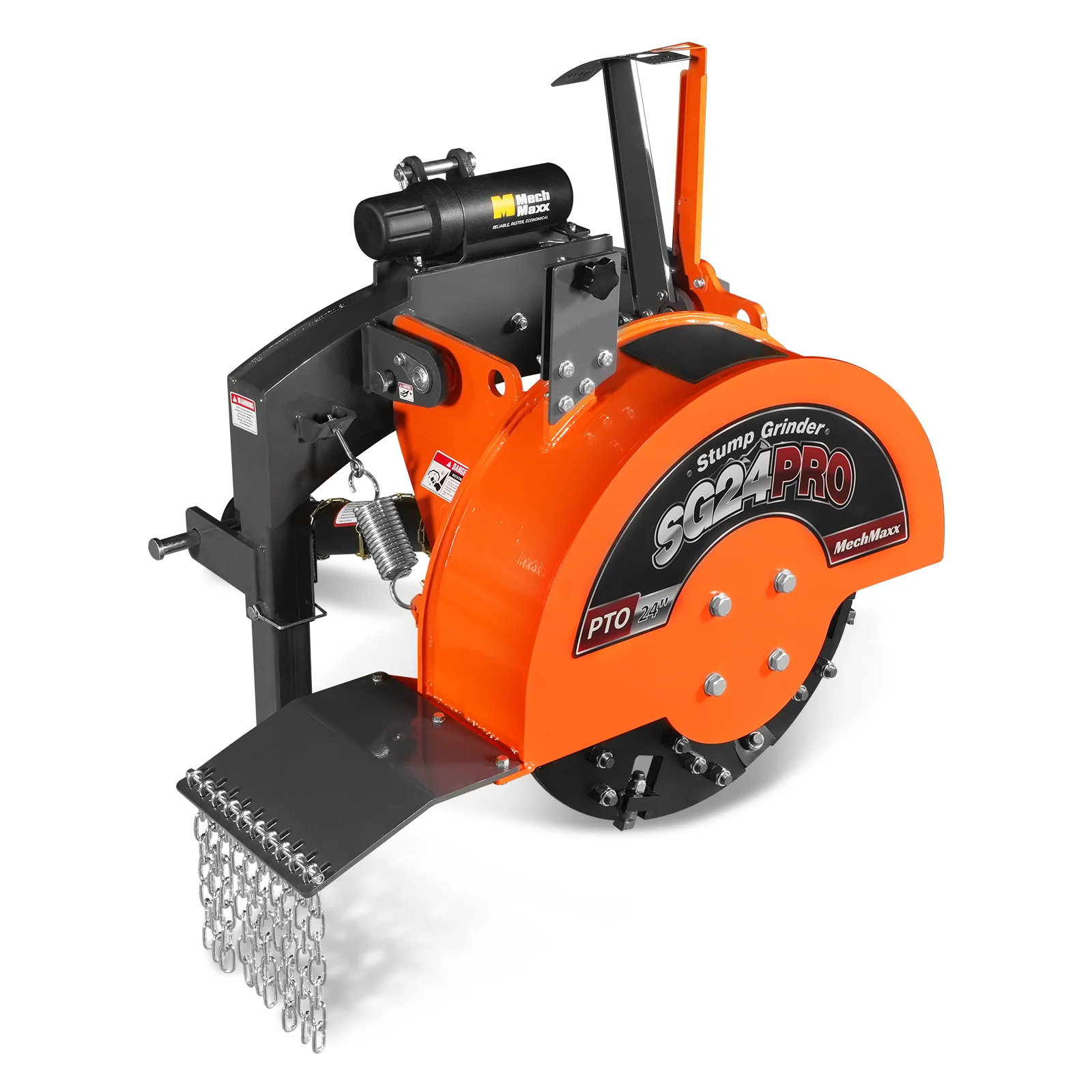 MechMaxx SG24 stump grinder — Orange — photo 22