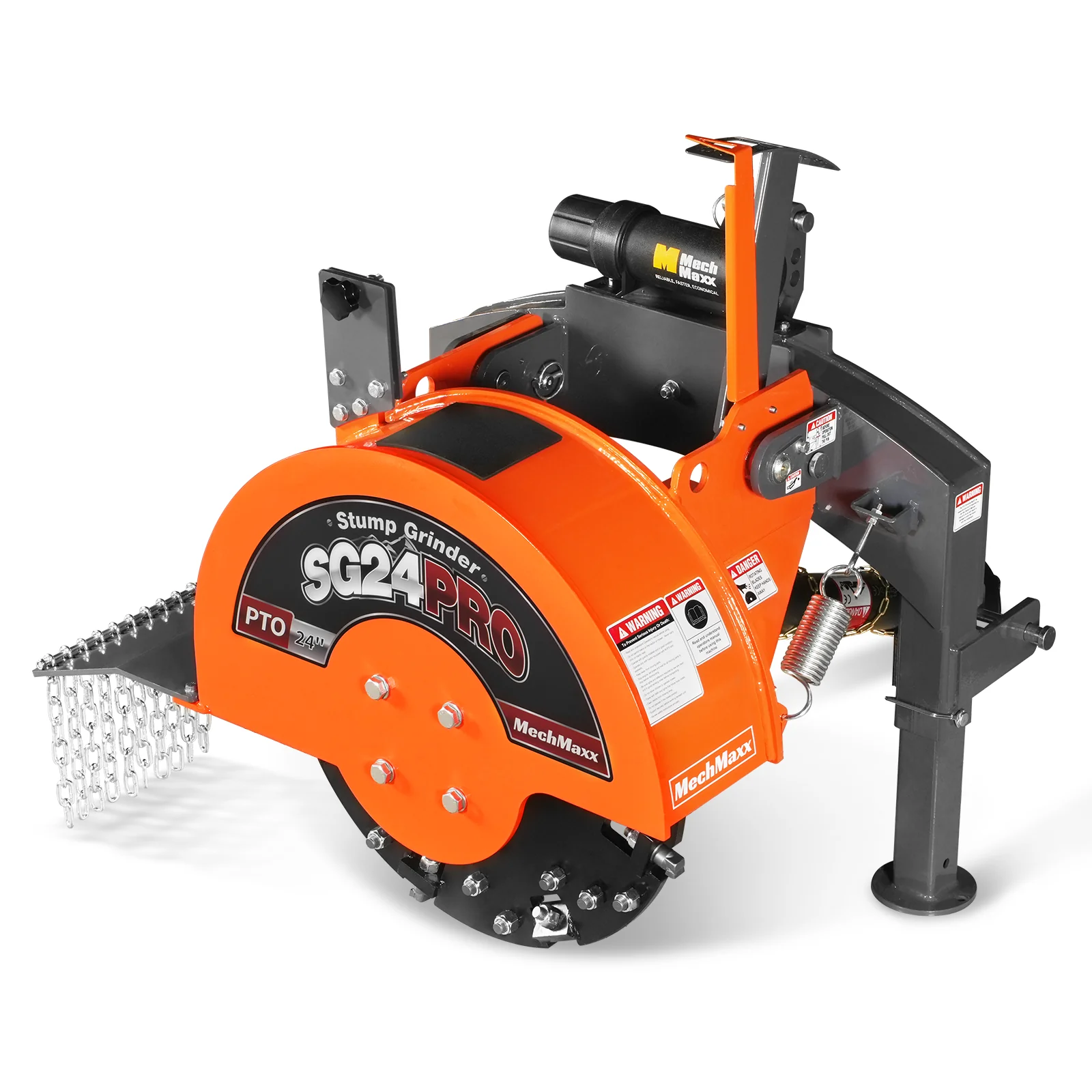 MechMaxx SG24 stump grinder — Orange — photo 26