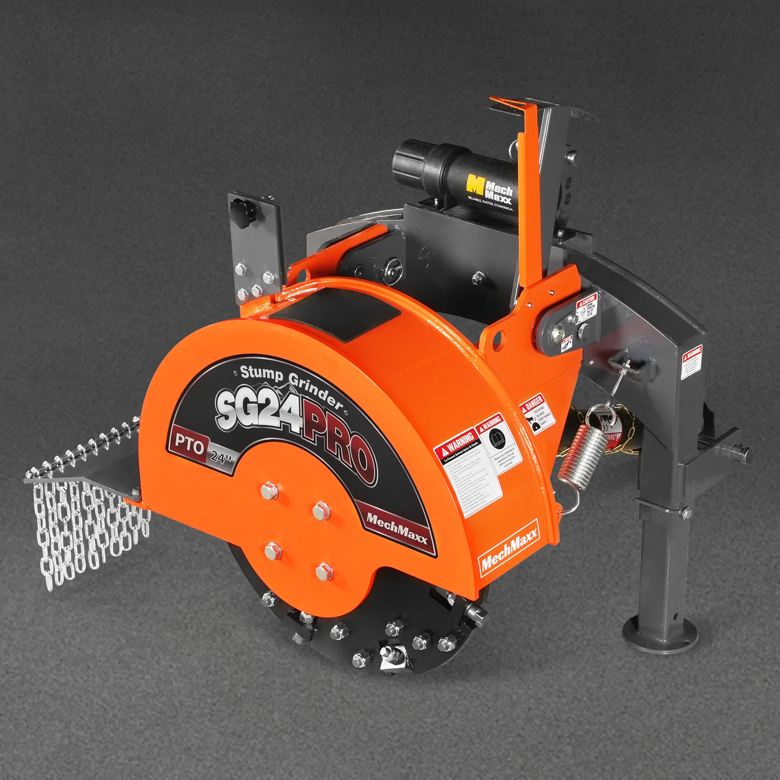 MechMaxx SG24 stump grinder — Orange — photo 27