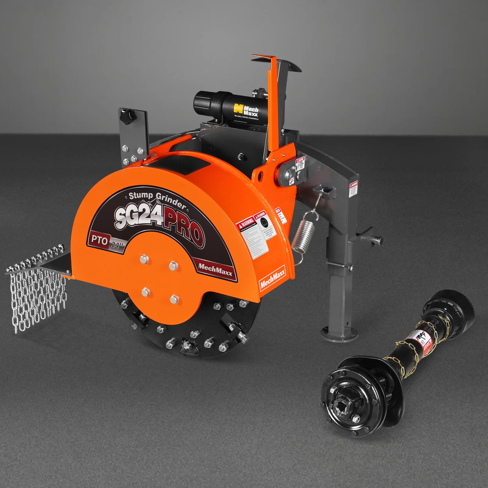 MechMaxx SG24 stump grinder — Orange — photo 8