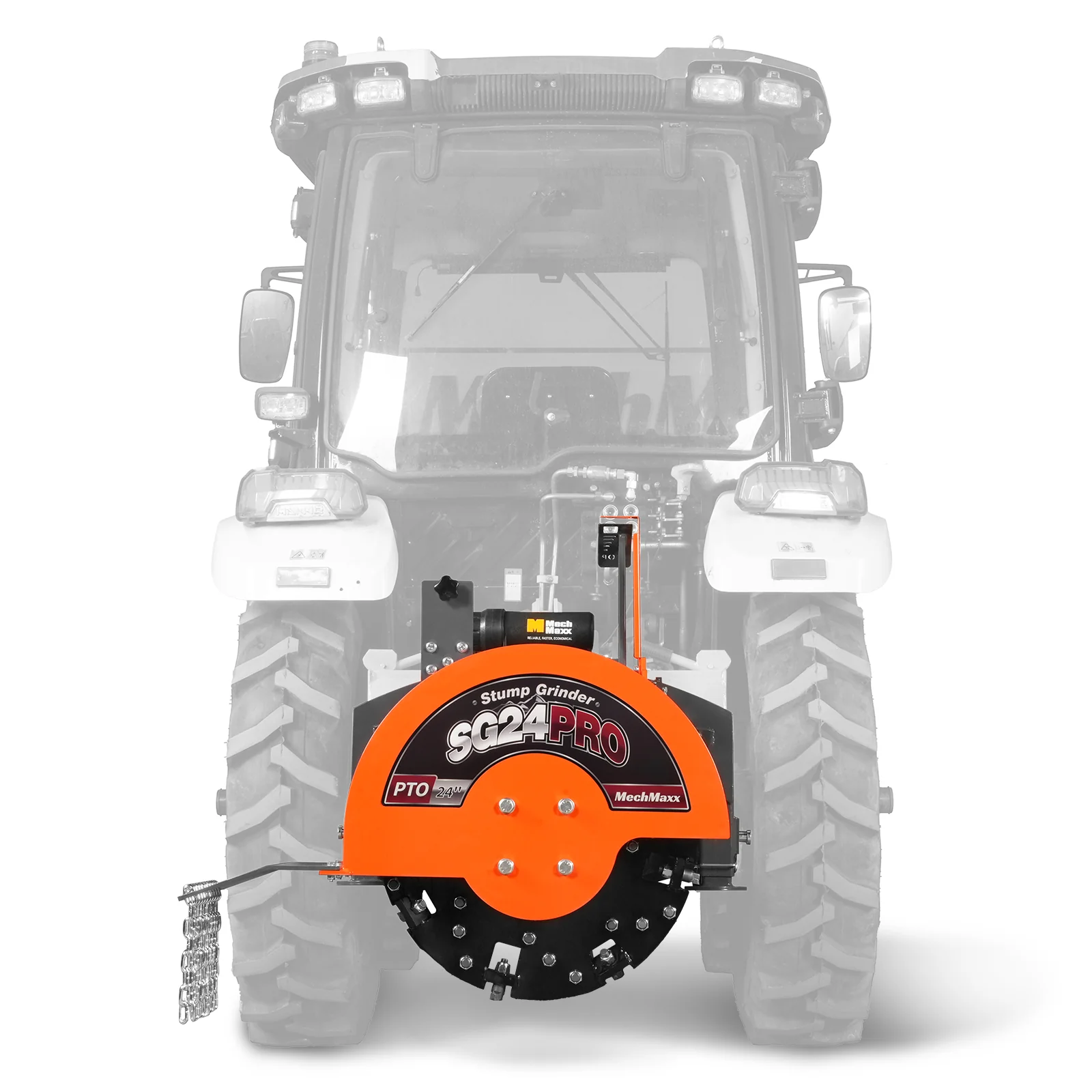 MechMaxx SG24 stump grinder — Orange — photo 9